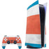 Costa Rican Flag Distressed PS5 Bundle Skin
